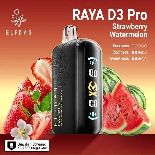 Elf Bar Raya D3 Pro - Strawberry Watermelon