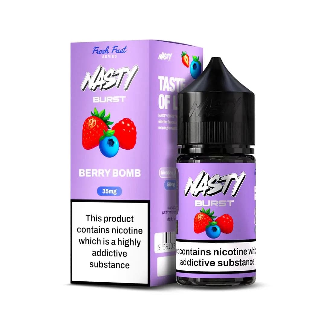 Nasty Burst Nic Salts - Berry Bomb